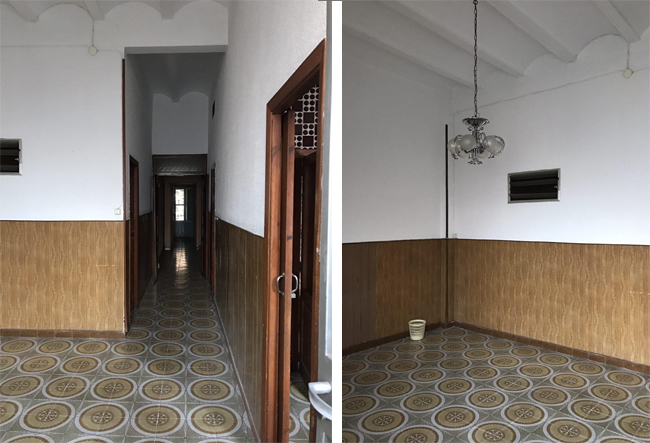 Antes y después reforma piso
