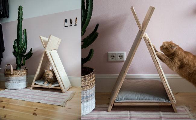 diy muebles para mascotas