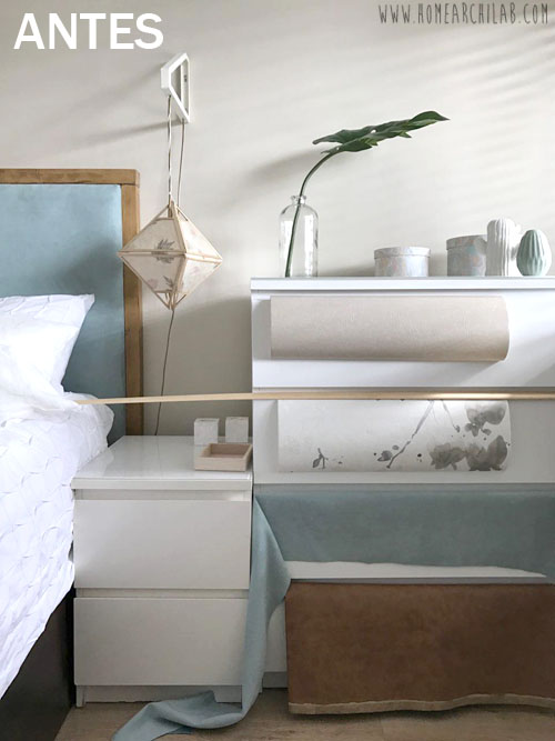 before and after ikea malm dresser