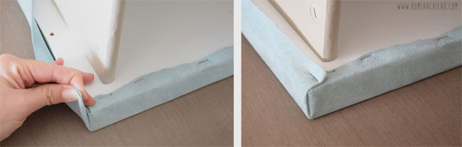 antes y despues comoda malm ikea