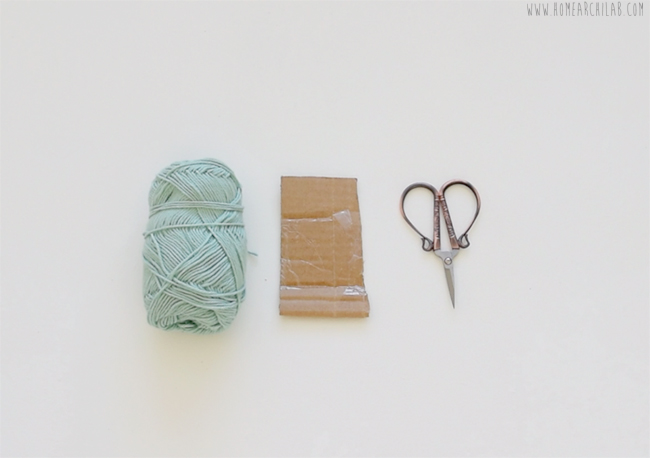 pompones de lana