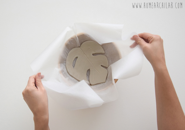 BANDEJAS CON FORMA DE HOJA DE MONSTERA