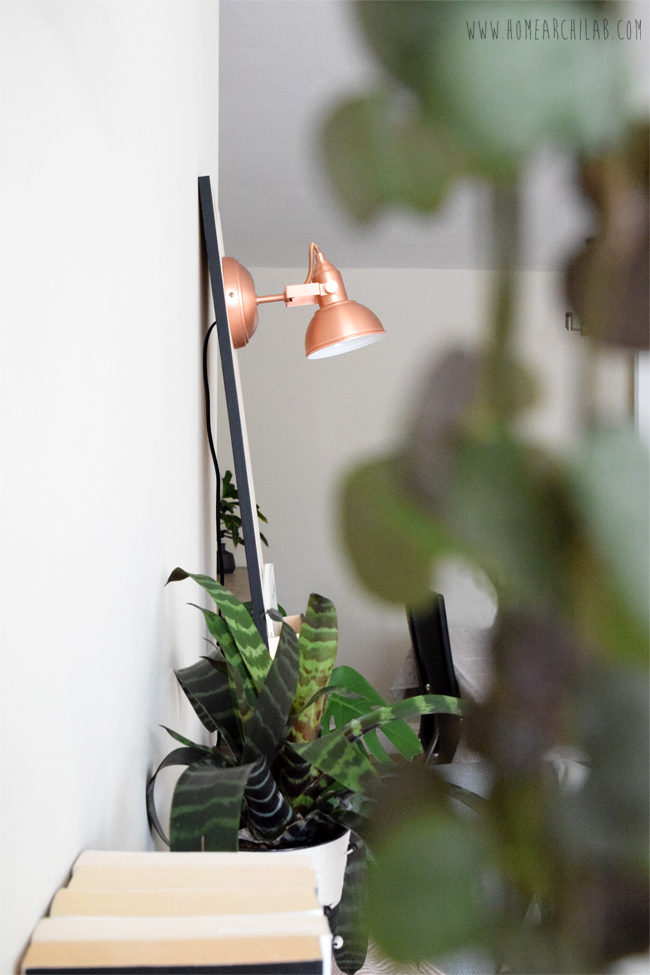 diy lampara de lectura