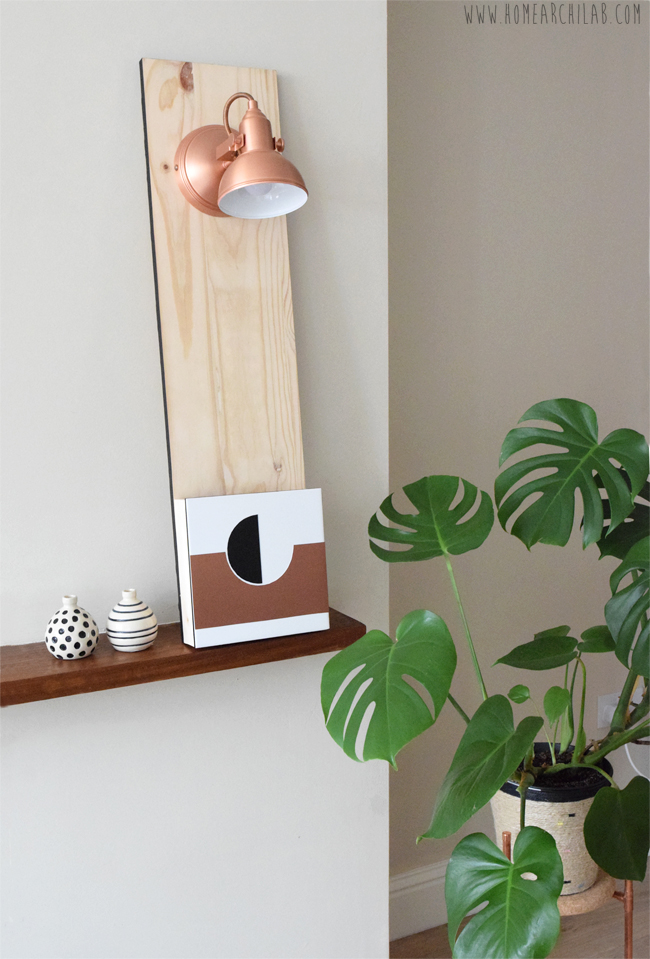 diy lampara de lectura