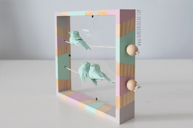 diy marco decorativo infantil