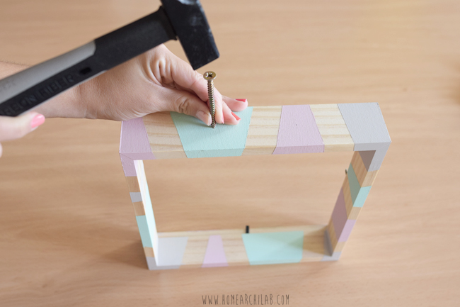 diy marco decorativo con pajaritos