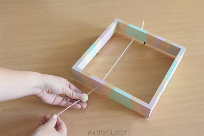 diy marco decorativo con pajaritos