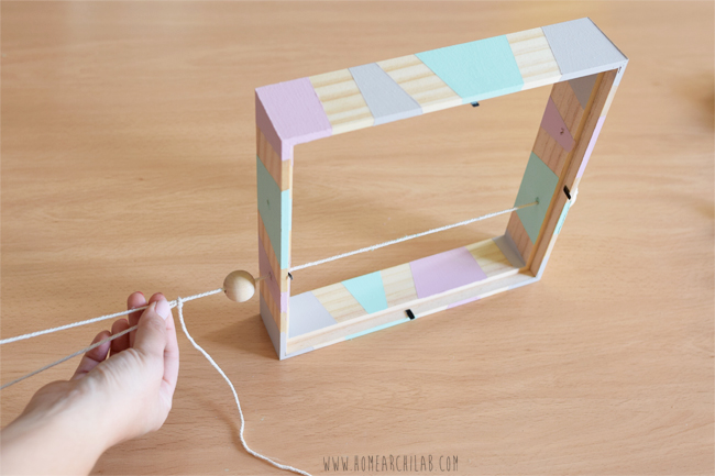 diy marco decorativo con pajaritos