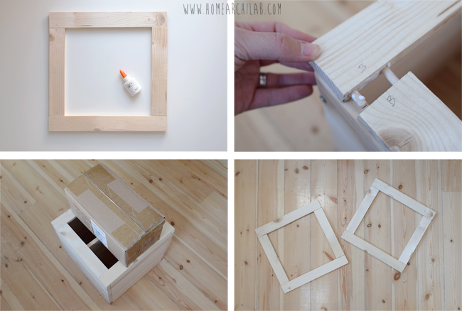 DIY mesitas de noche vintage