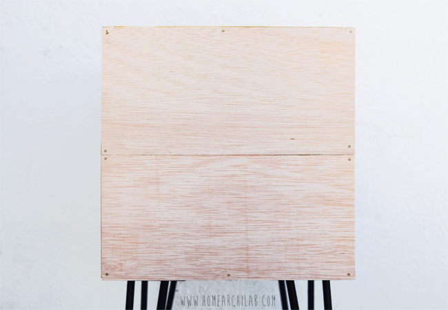 DIY mesitas de noche vintage