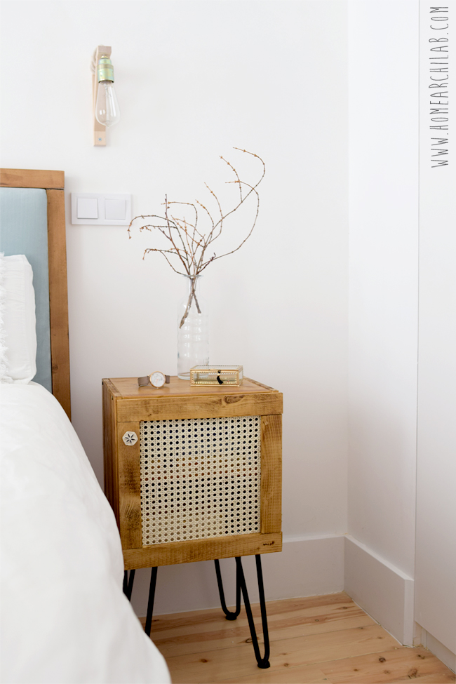 DIY mesitas de noche vintage