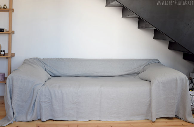 CAMBIO DE ESTILO DE UN SOFA CLASICO
