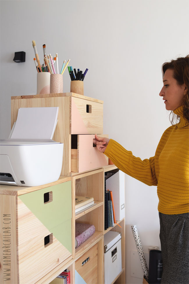 estantería modular