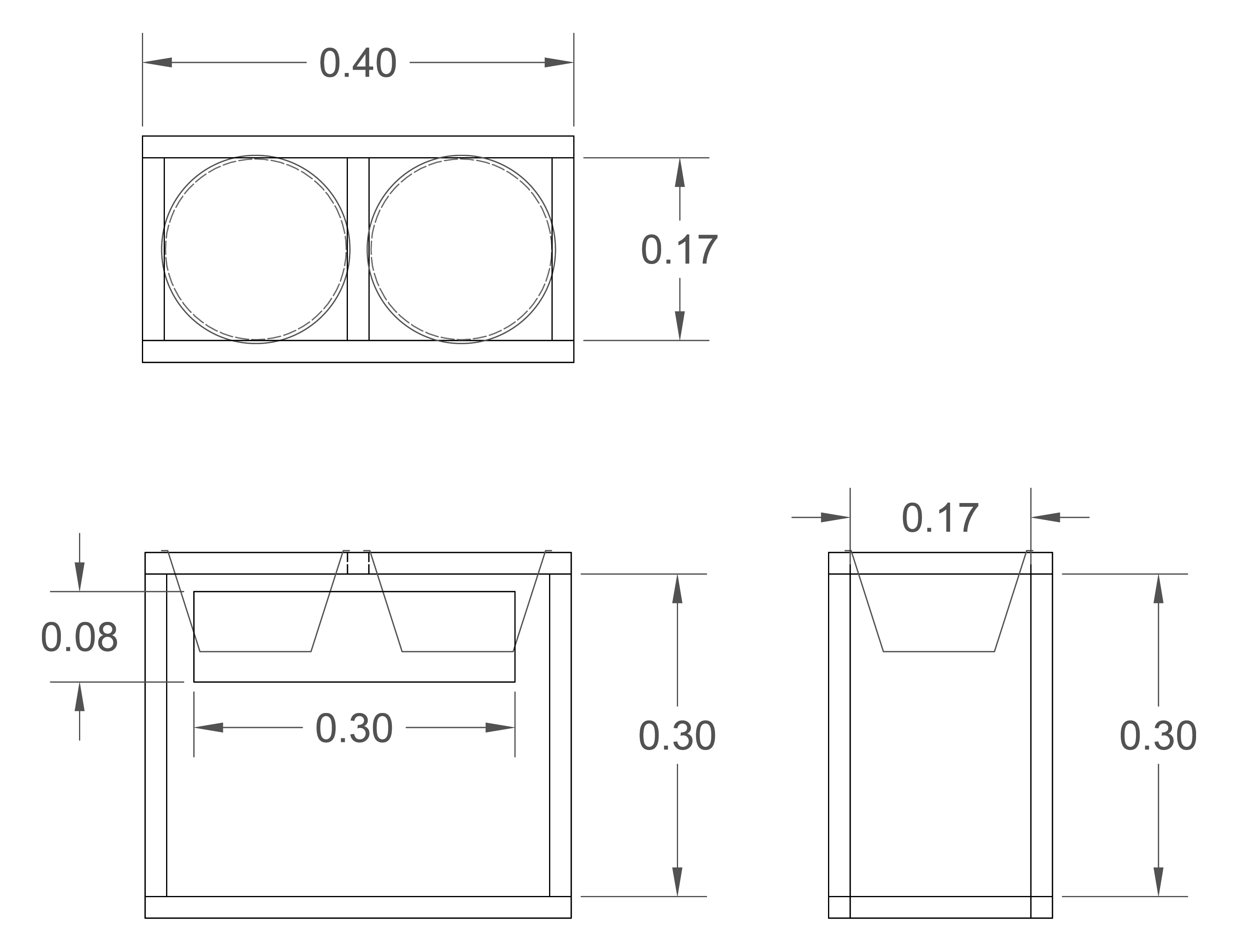 comedero con soporte DIY