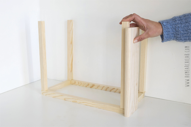 comedero con soporte DIY