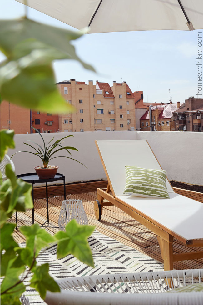 house tour atico en Madrid con terraza