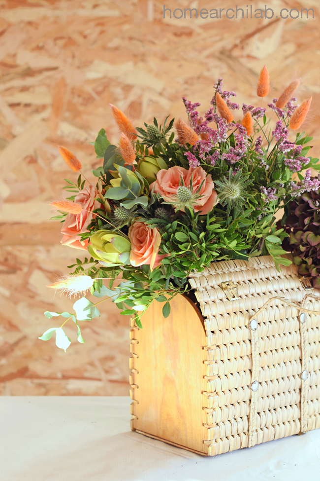 flores y plantas en casa