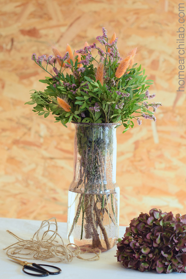 flores y plantas en casa