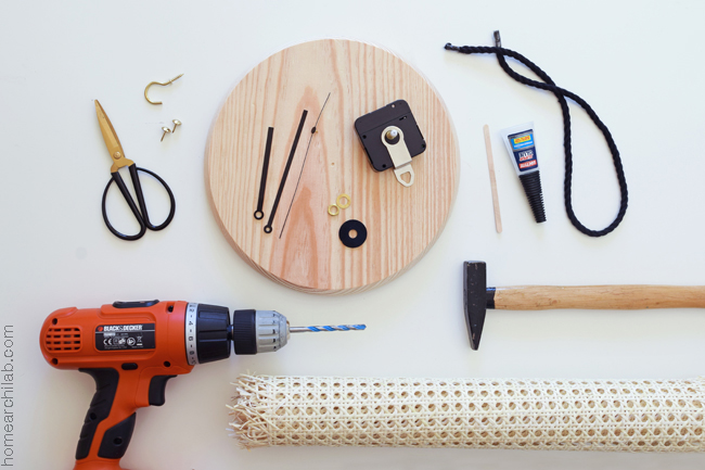diy reloj de rejilla