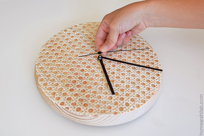 diy reloj de pared