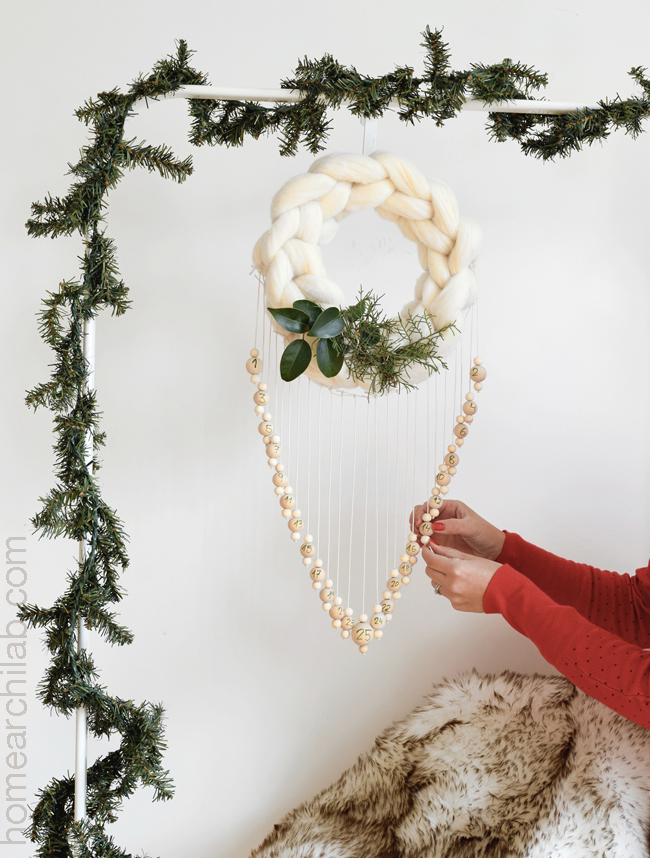 calendario de adviento diy