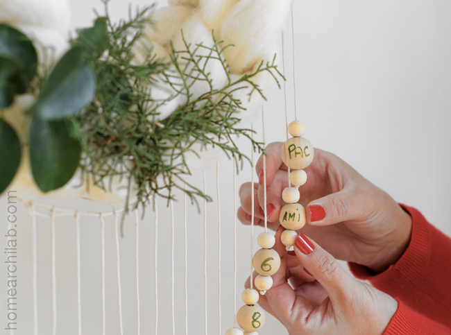 calendario de adviento diy