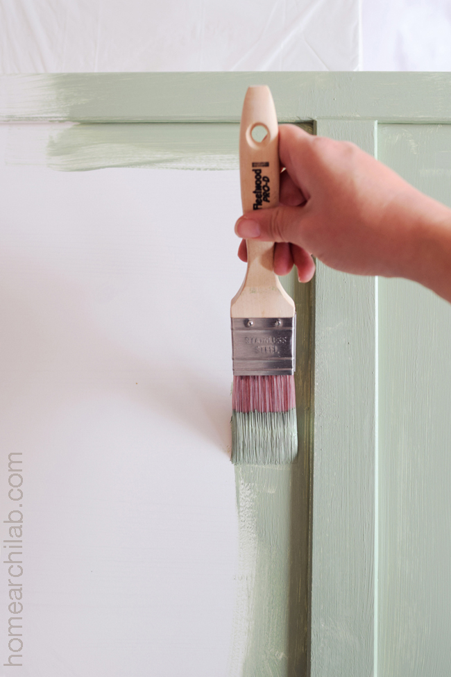 ikea hack chalk paint