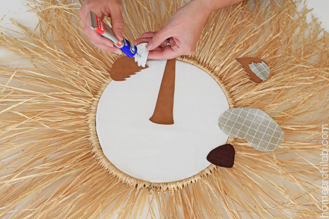 cabeza de león diy